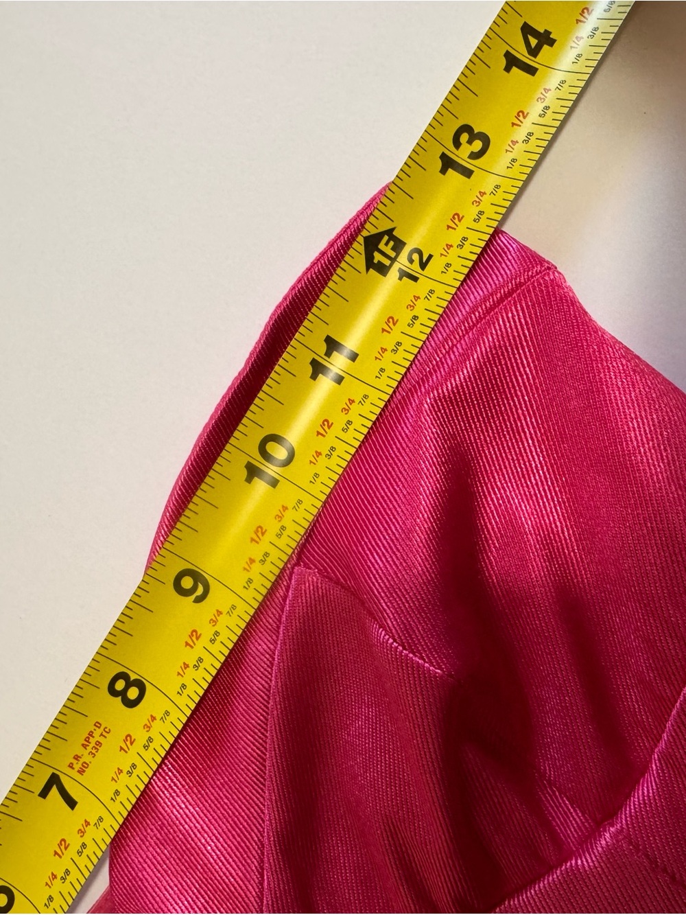 ASOS Pink Satin Strapless Mini Dress Bow Detail XS Y2K Party - Picture 4 of 14